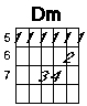Bar D minor